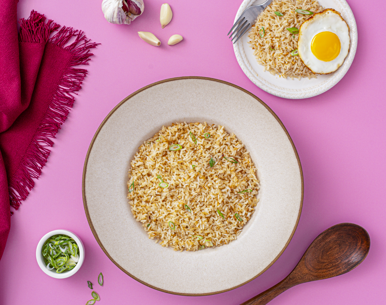 Sinangag (Filipino Garlic Fried Rice)
