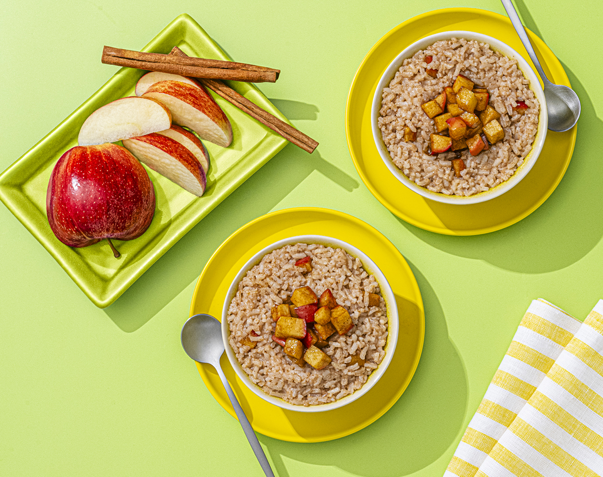 Apple Cinnamon Rice Pudding