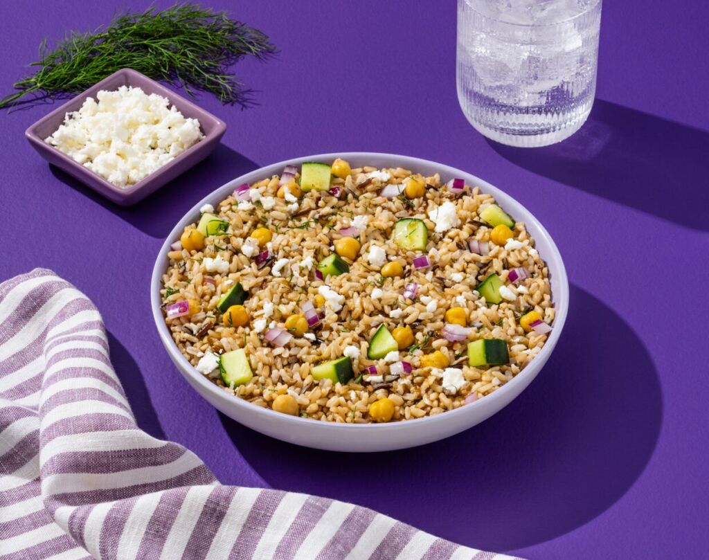 Mediterranean Rice Bowl