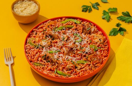 Italian Sausage Vodka Sauce Rice
