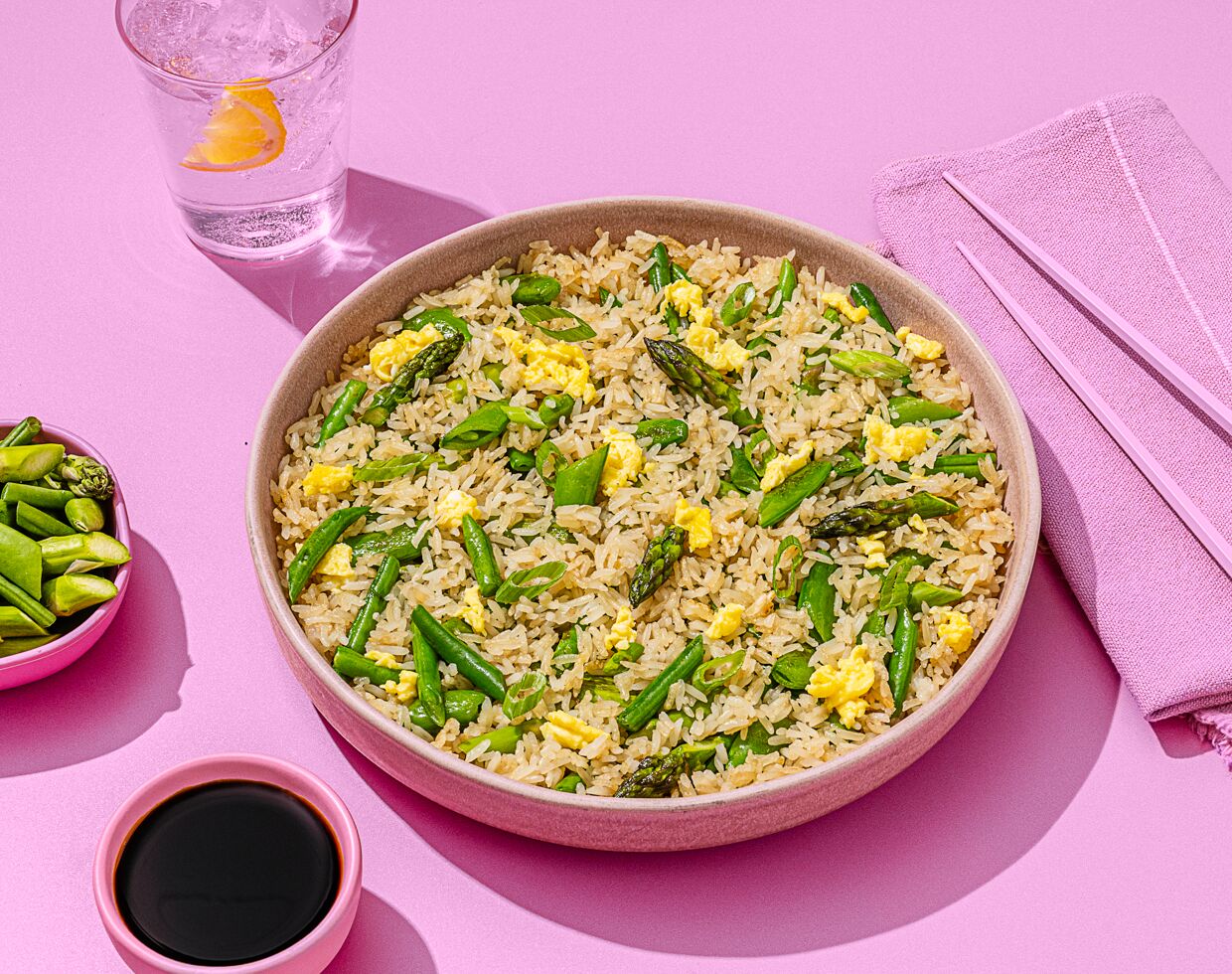 15 Minute Crispy Stir-Fry Rice Bowl