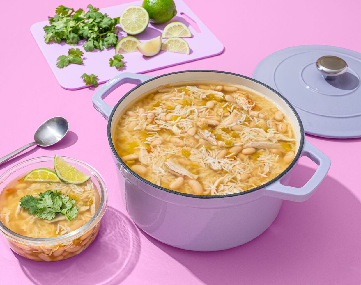 Warm & Comforting White Chicken Chili